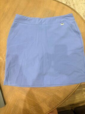 Greg Norman Golf Skort | Size 6 | Light Blue | Performance Stretch